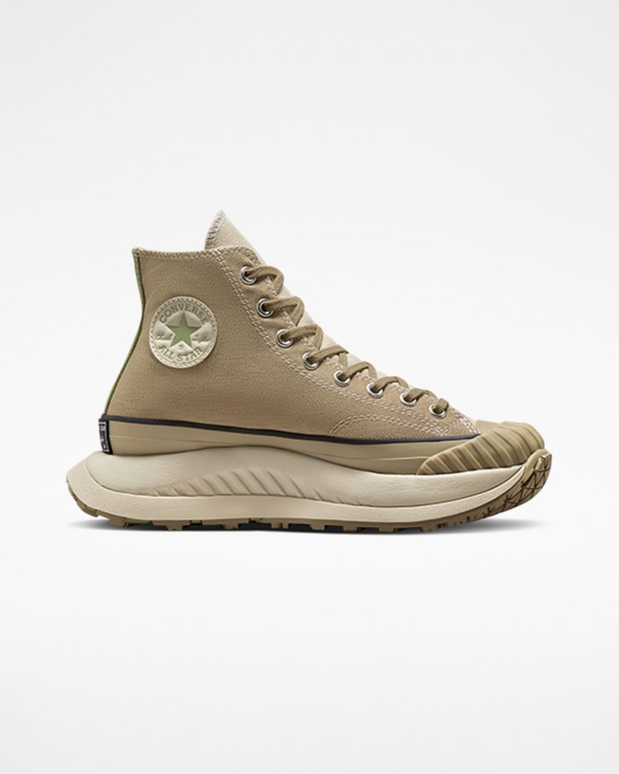 Tenis Converse Chuck 70 AT-CX Earth Tones Cano Alto Feminino Caqui Cinzentas | PT H0TP834